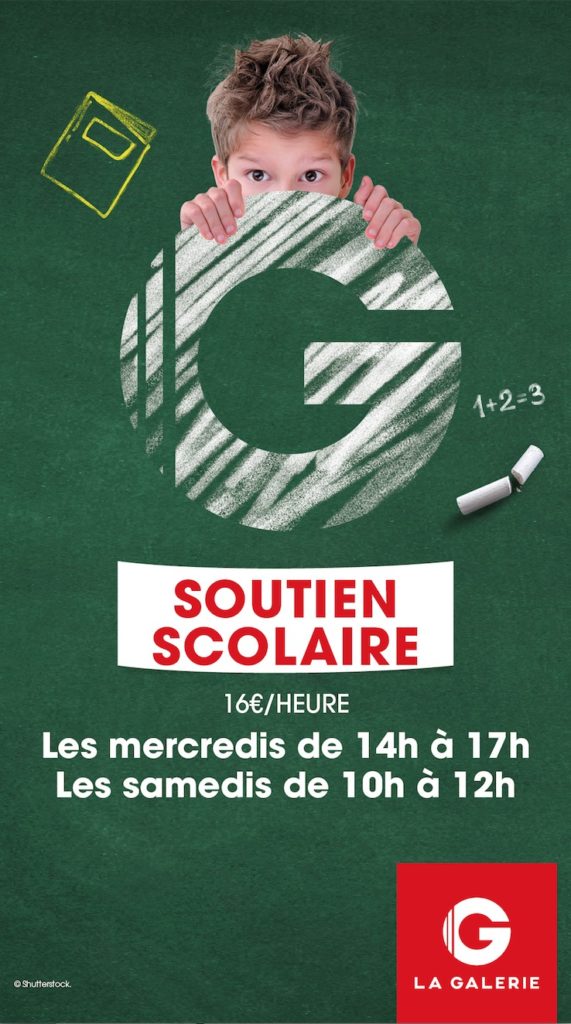 MONTPELLIER SOUTIEN SCOLAIRE EN COURS COLLECTIFS CENTRE COMMERCIAL